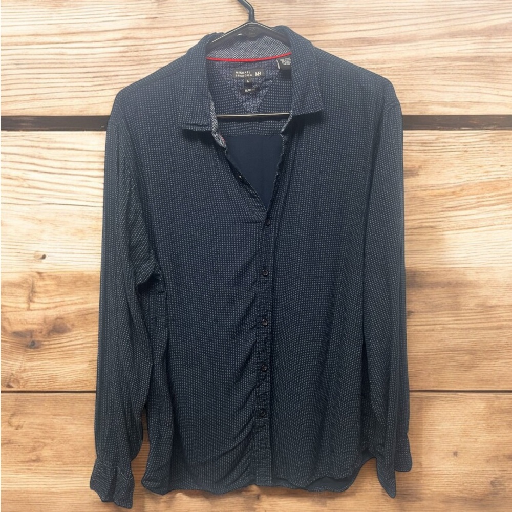 Michael‎ Brandon button down top